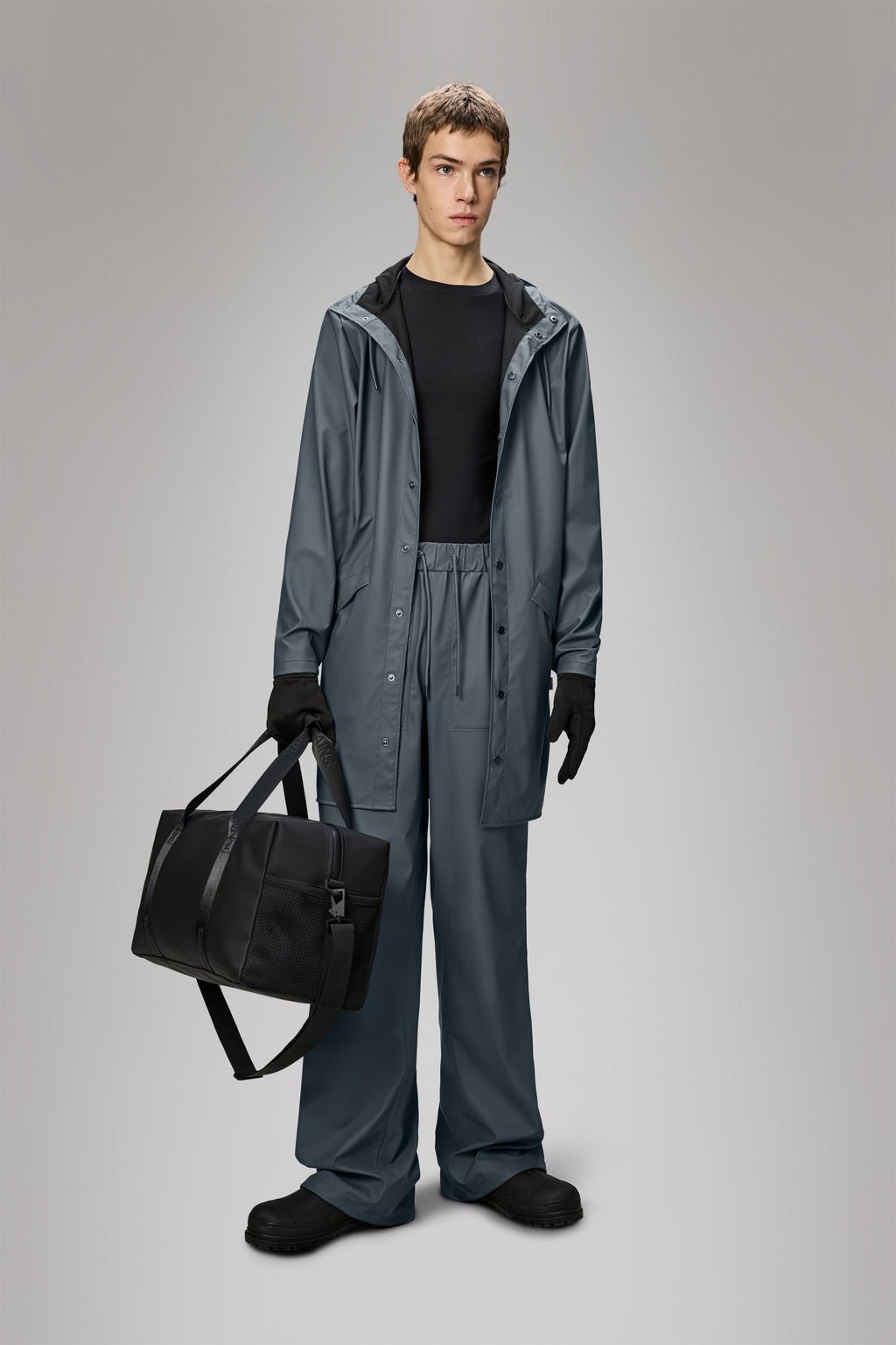 RAINS LONG Jacket W3 - Boutique Bubbles