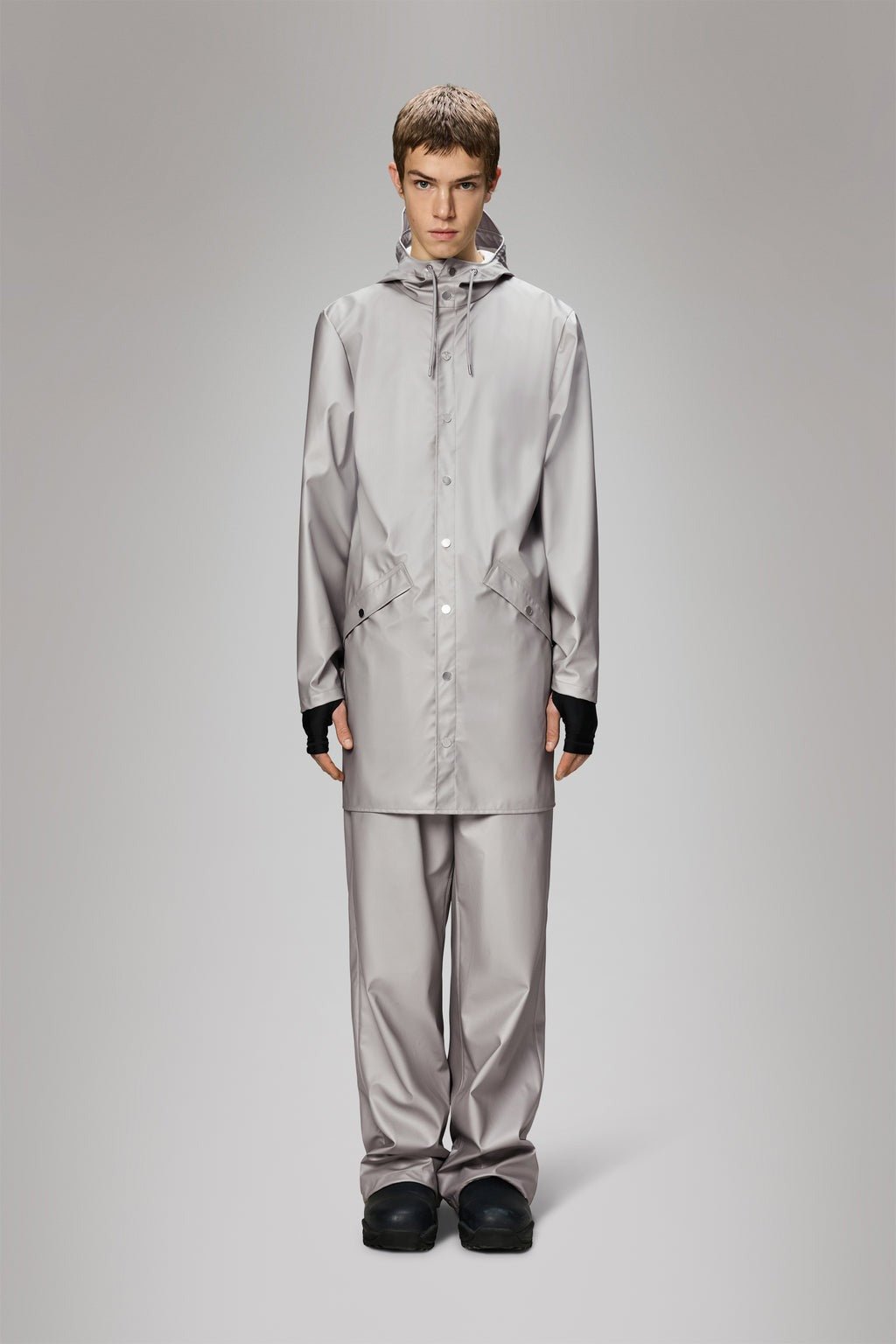 RAINS LONG Jacket W3 - Boutique Bubbles