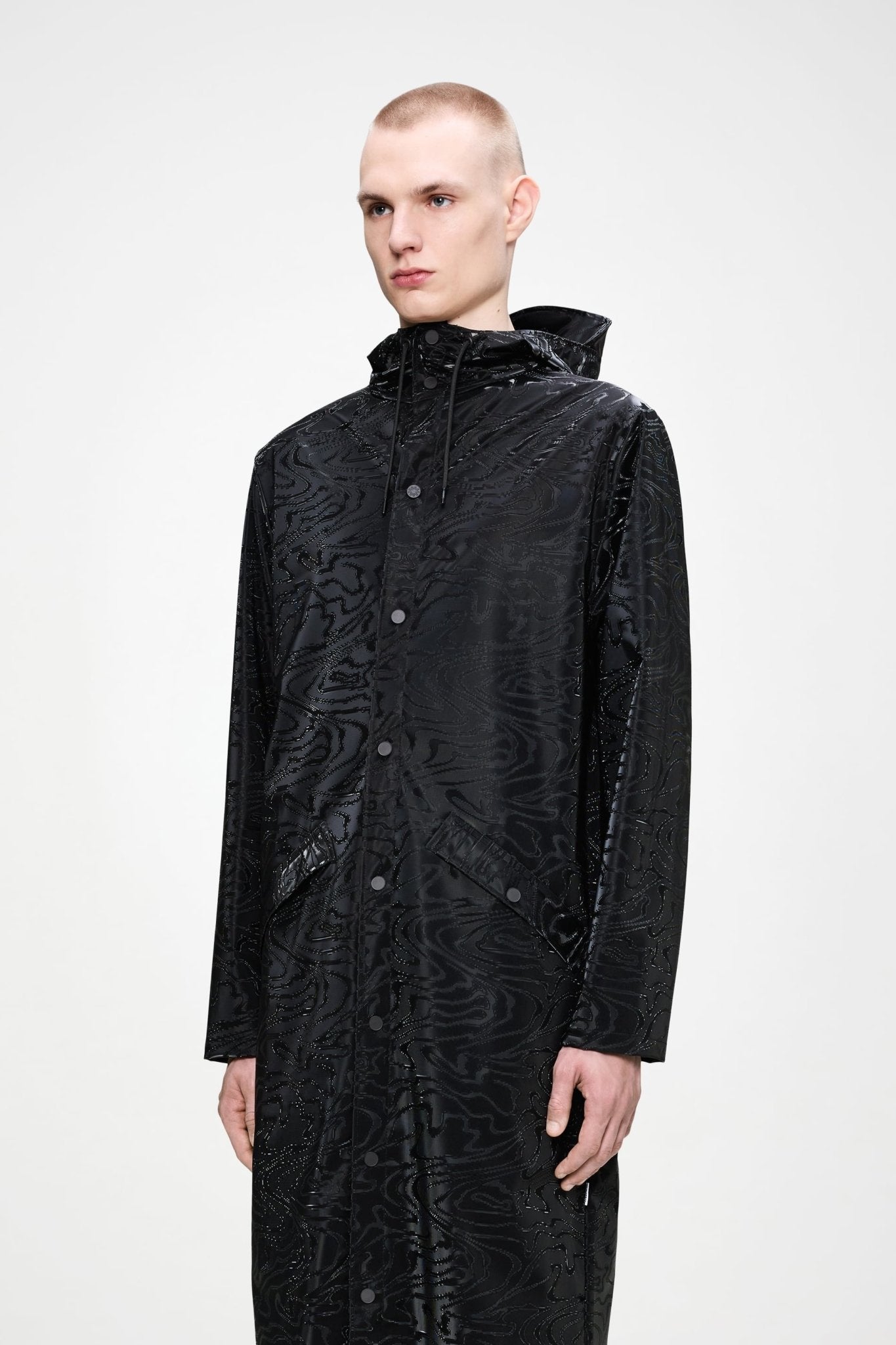 RAINS LONGER Jacket W3 - Boutique Bubbles