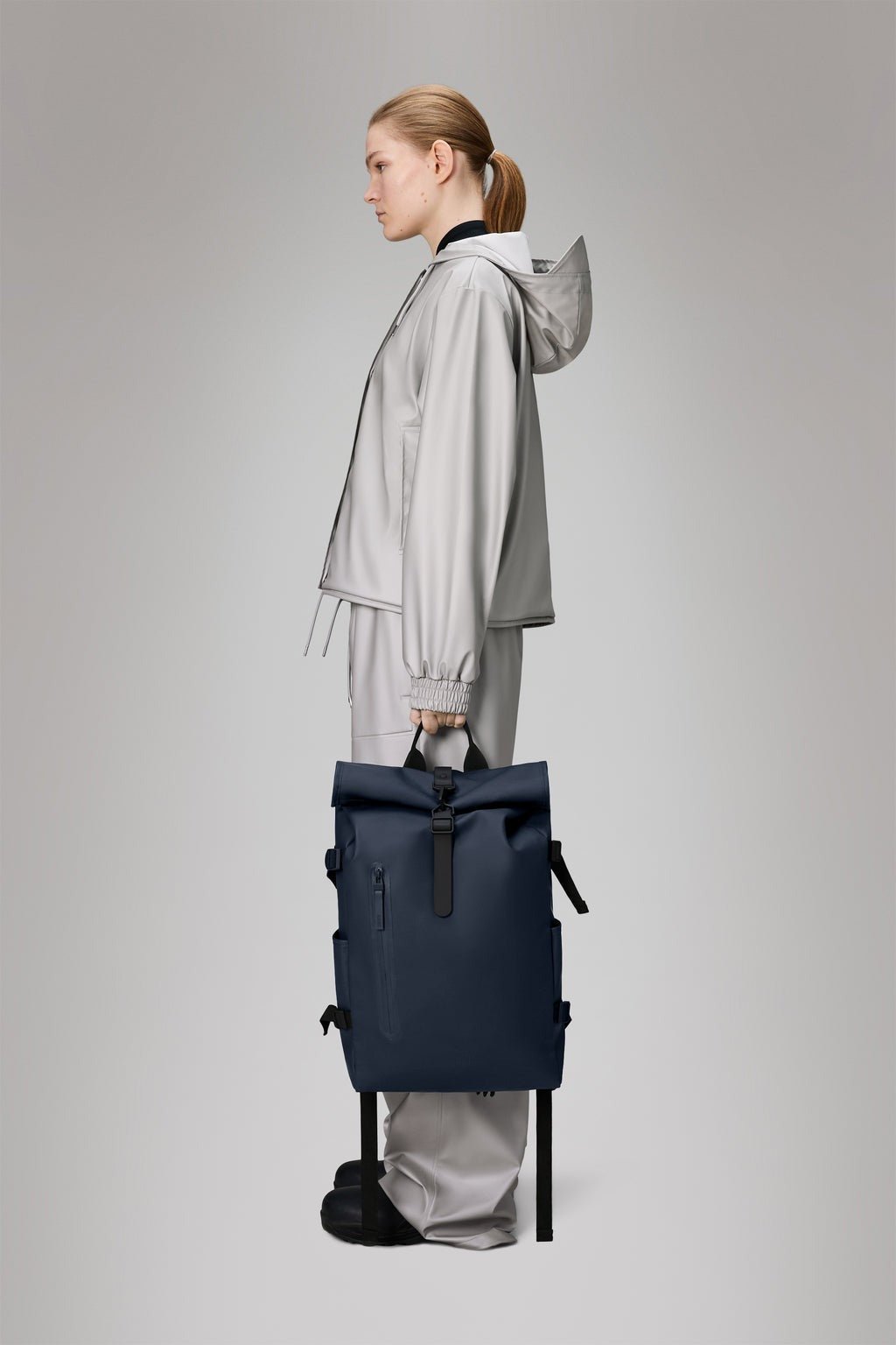 RAINS ROLLTOP Rucksack Large W3 - Boutique Bubbles