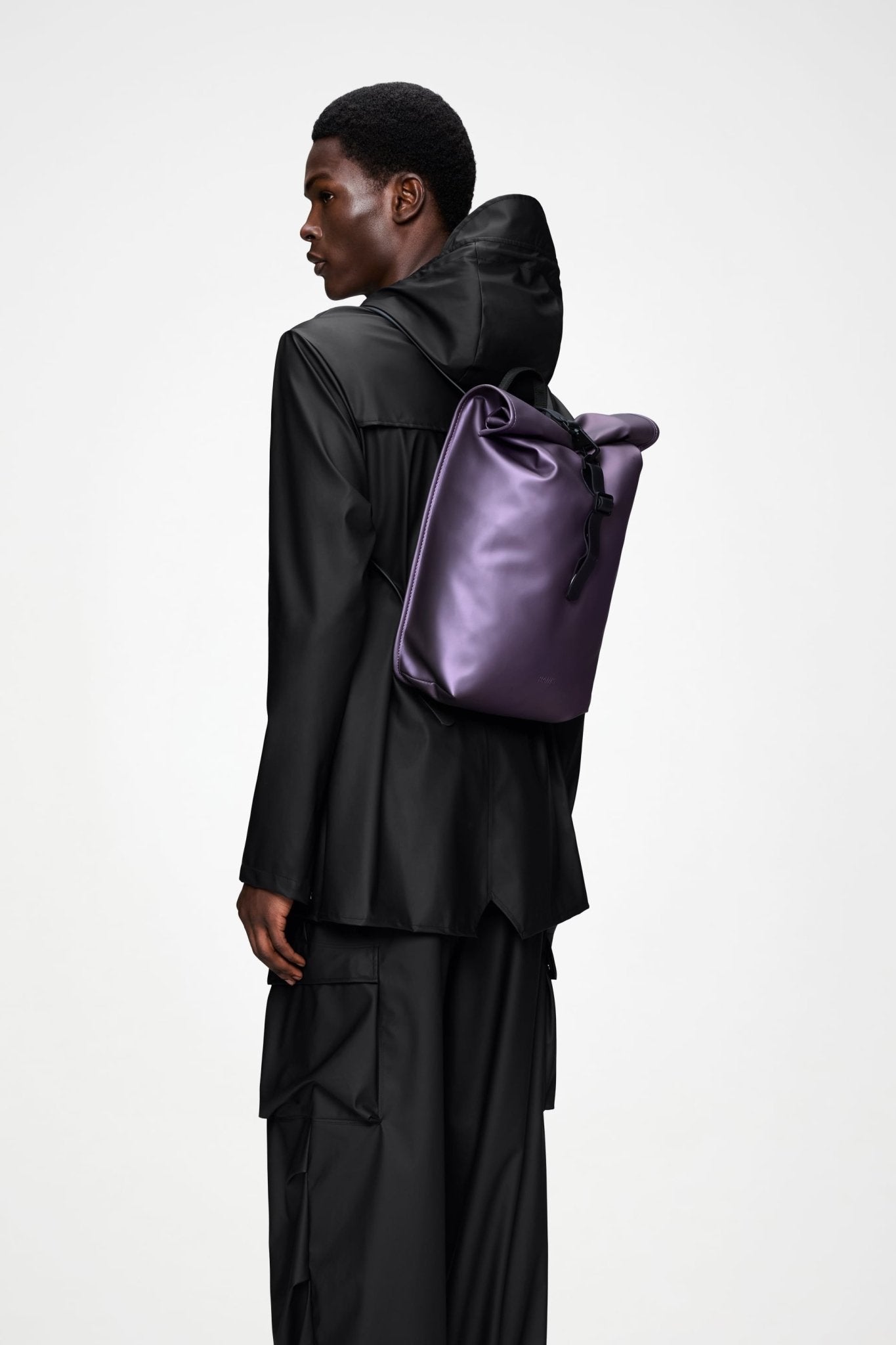 RAINS ROLLTOP Rucksack Mini W3 - Boutique Bubbles