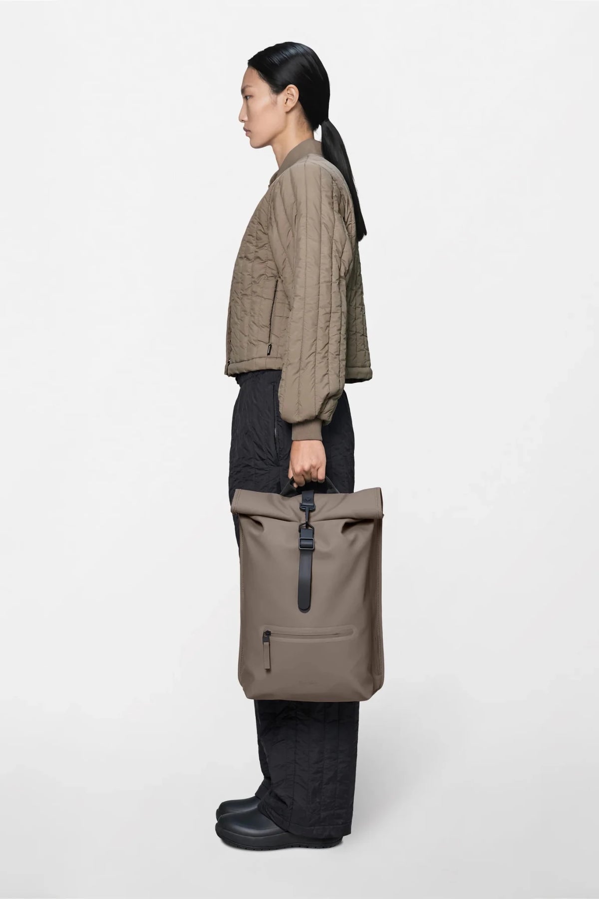RAINS ROLLTOP Rucksack W3 - Boutique Bubbles