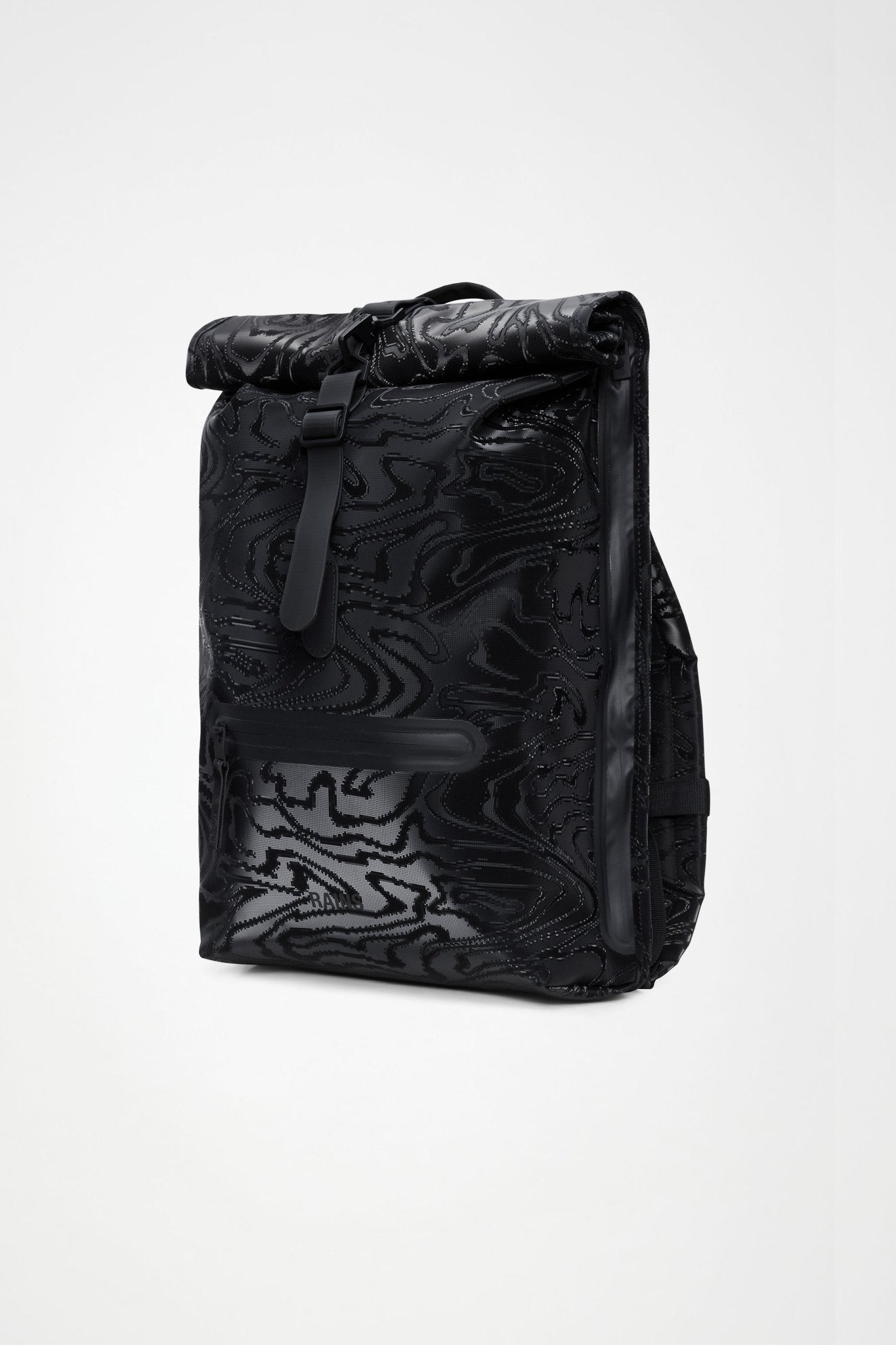 RAINS ROLLTOP Rucksack W3 - Boutique Bubbles