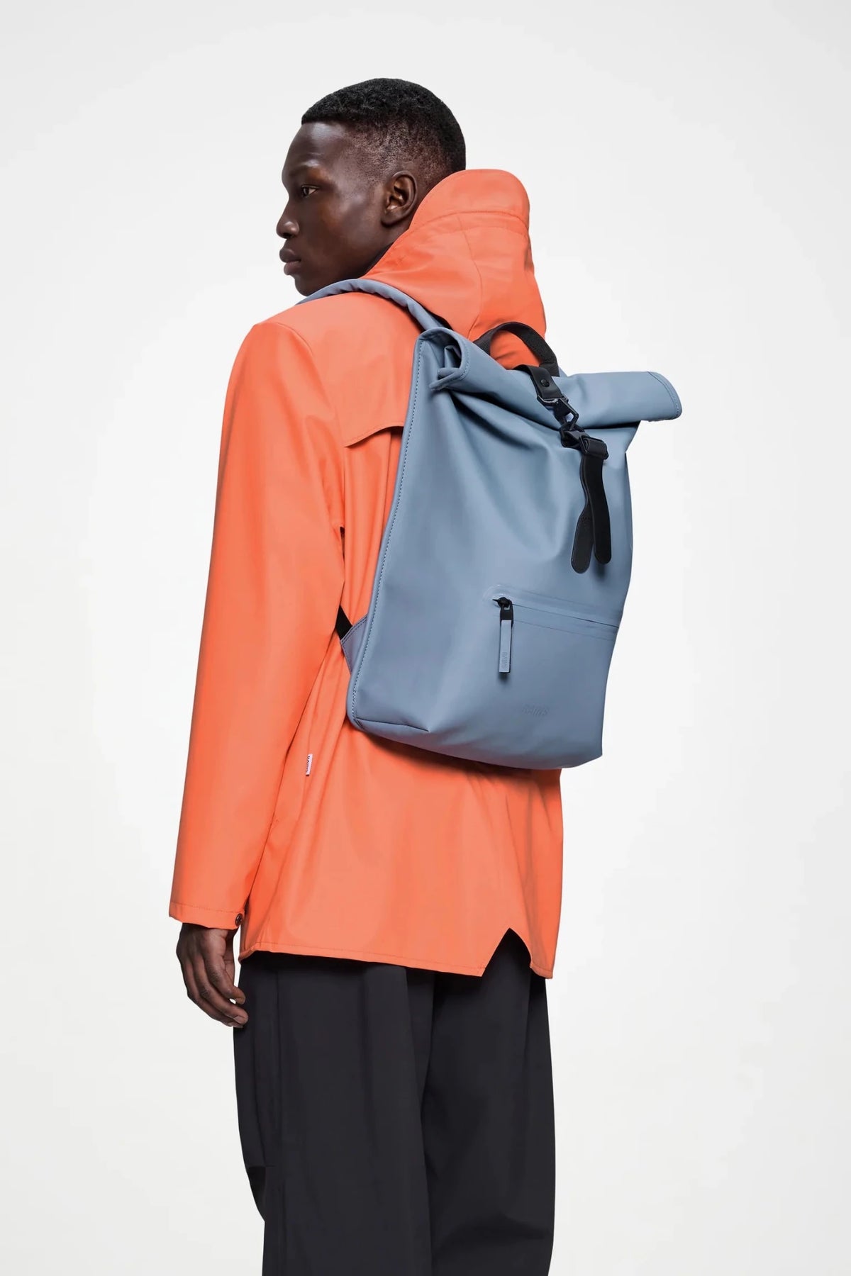 RAINS ROLLTOP Rucksack W3 - Boutique Bubbles