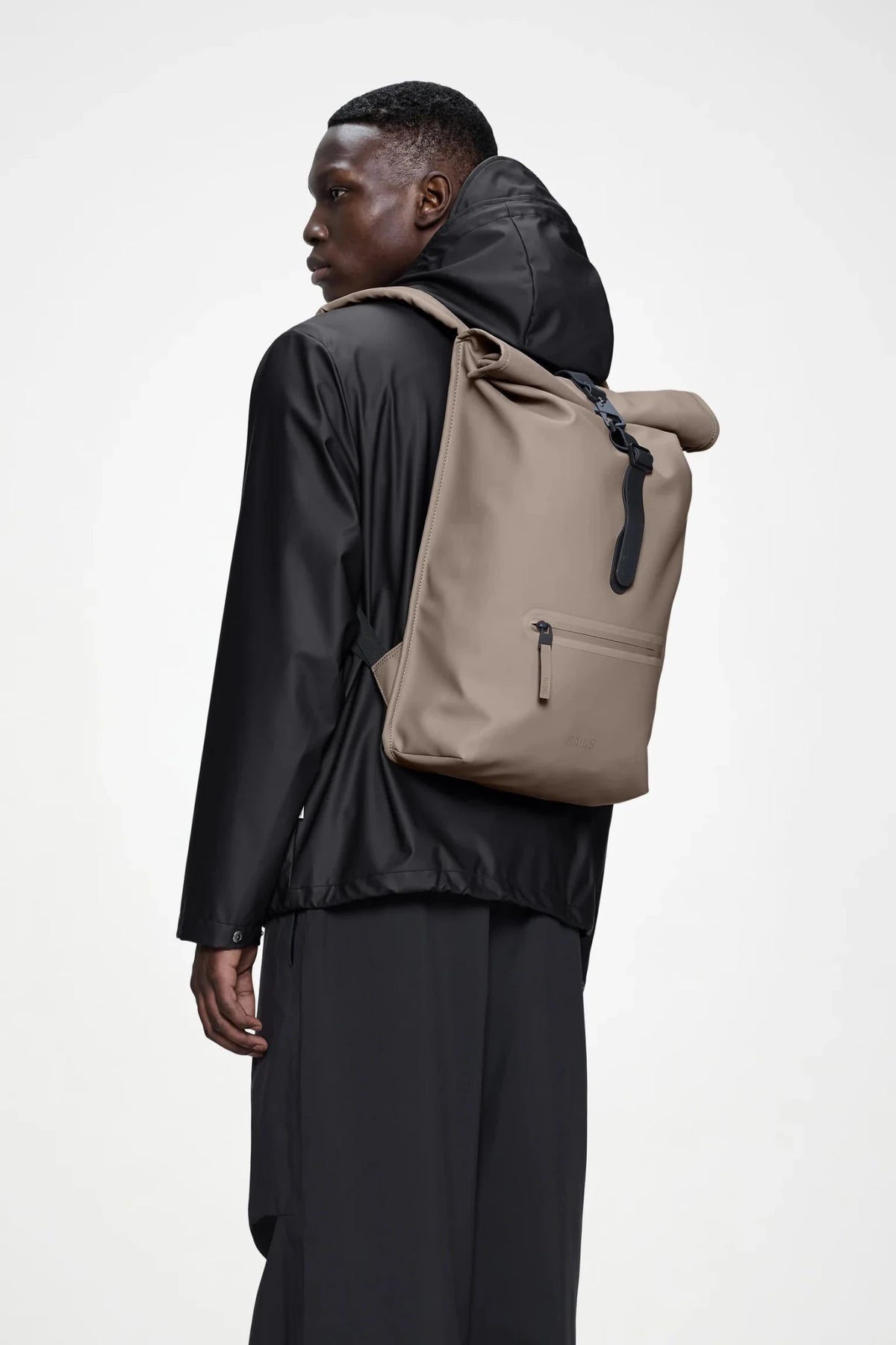 RAINS ROLLTOP Rucksack W3 - Boutique Bubbles