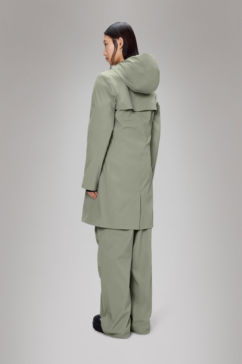 RAINS Suva Hardshell Long W Jacket W3 - Boutique Bubbles