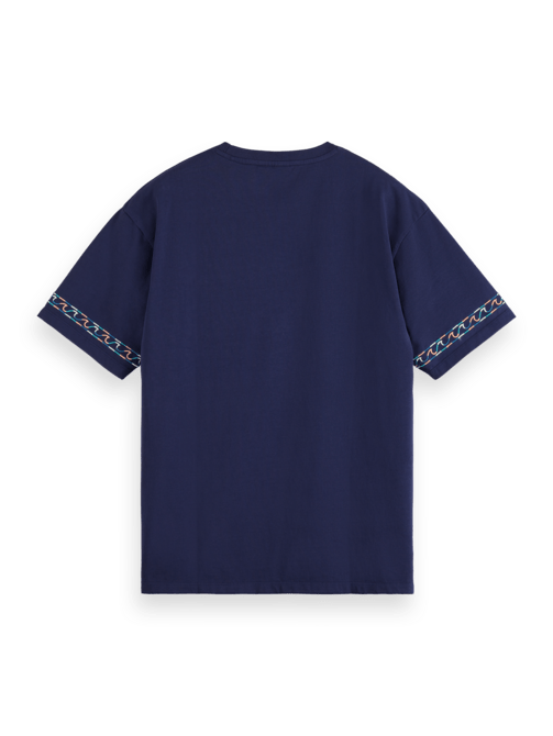 SCOTCH&SODA - Placed Embroidery T-shirt - Boutique Bubbles