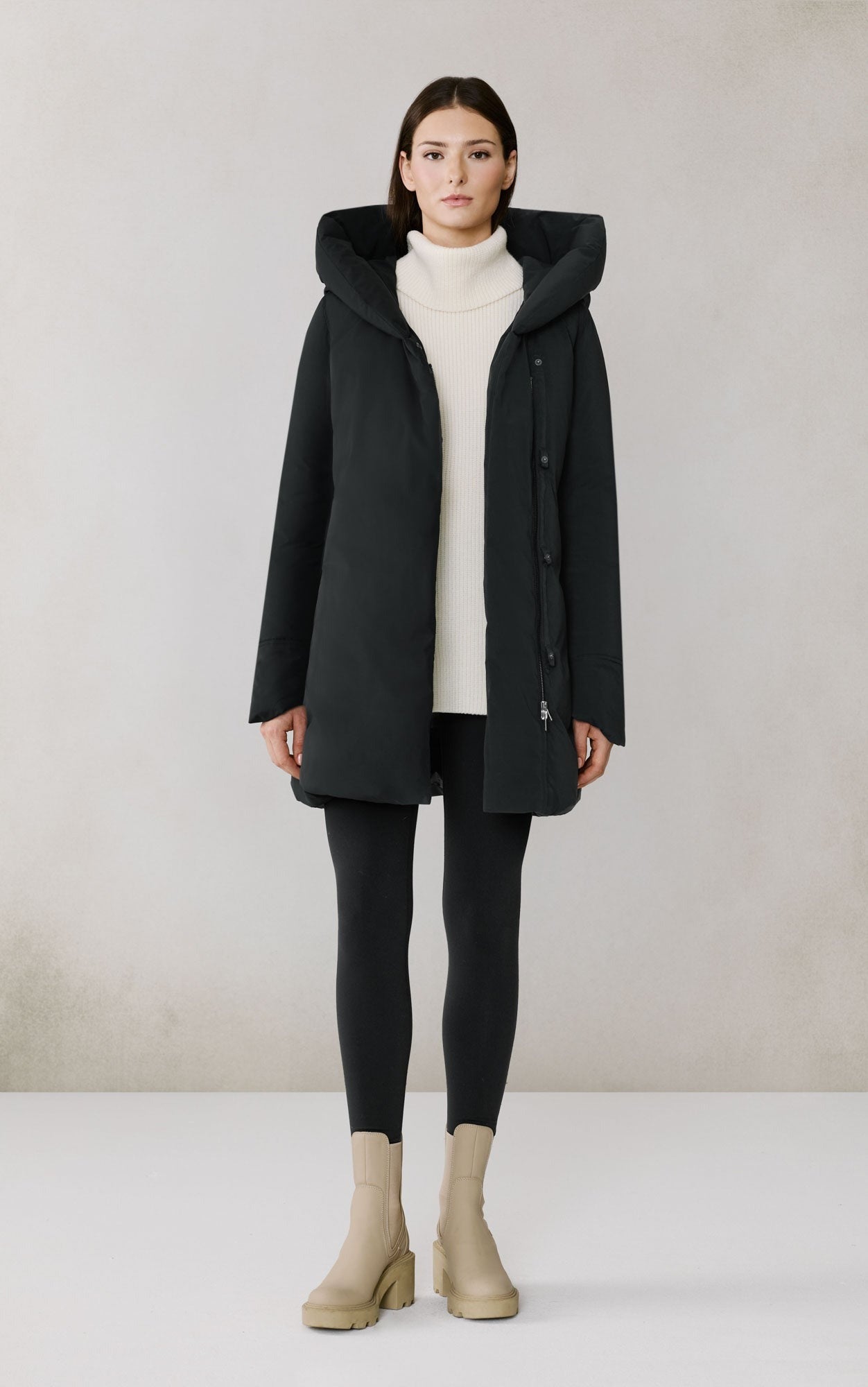 SOIA&KYO ADELAIDE - Wrap Down Coat - Boutique Bubbles