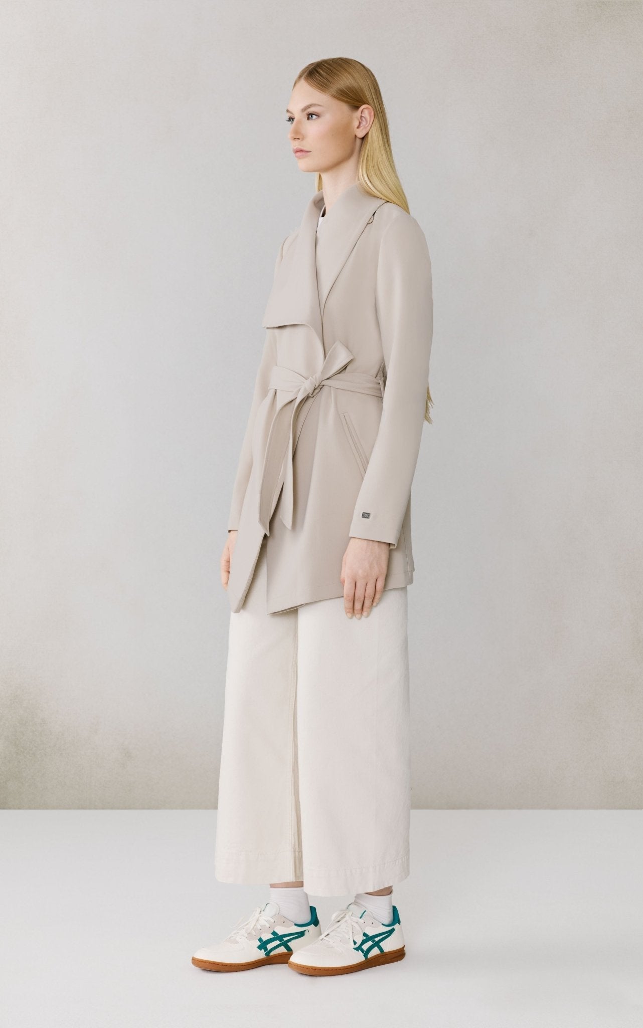 SOIA&KYO ALONDRA - Soft Drape Trench - Boutique Bubbles