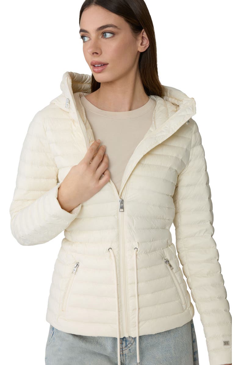 SOIA&KYO AYLEEN - Sustainable Slim - Fit Ultra - Lightweight Down Jacket With Hood - Boutique Bubbles