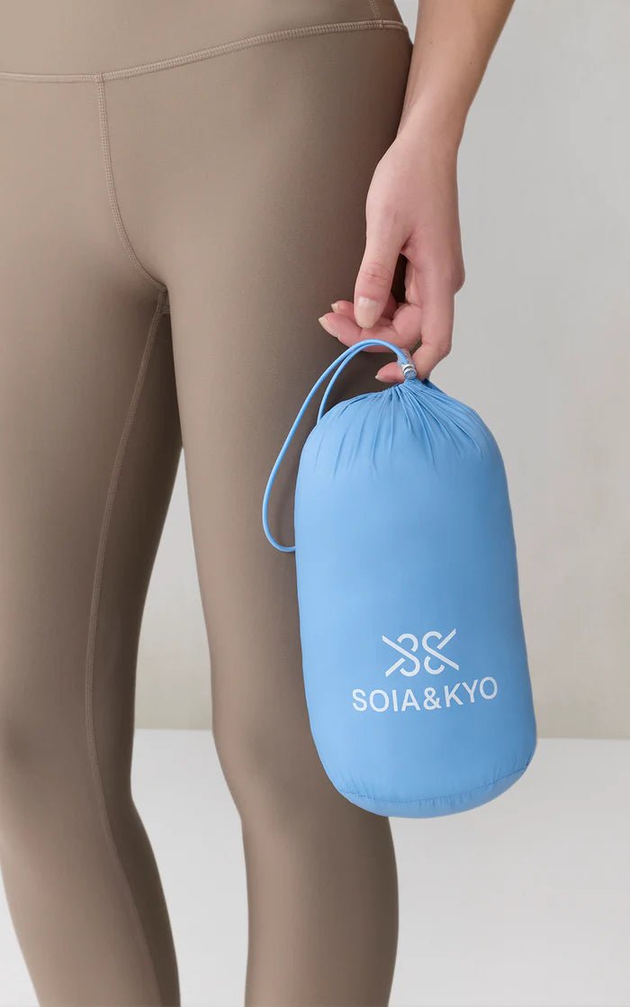 SOIA&KYO AYLEEN - Sustainable Slim - Fit Ultra - Lightweight Down Jacket With Hood - Boutique Bubbles