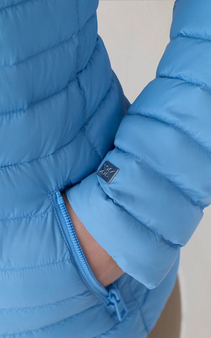 SOIA&KYO AYLEEN - Sustainable Slim - Fit Ultra - Lightweight Down Jacket With Hood - Boutique Bubbles