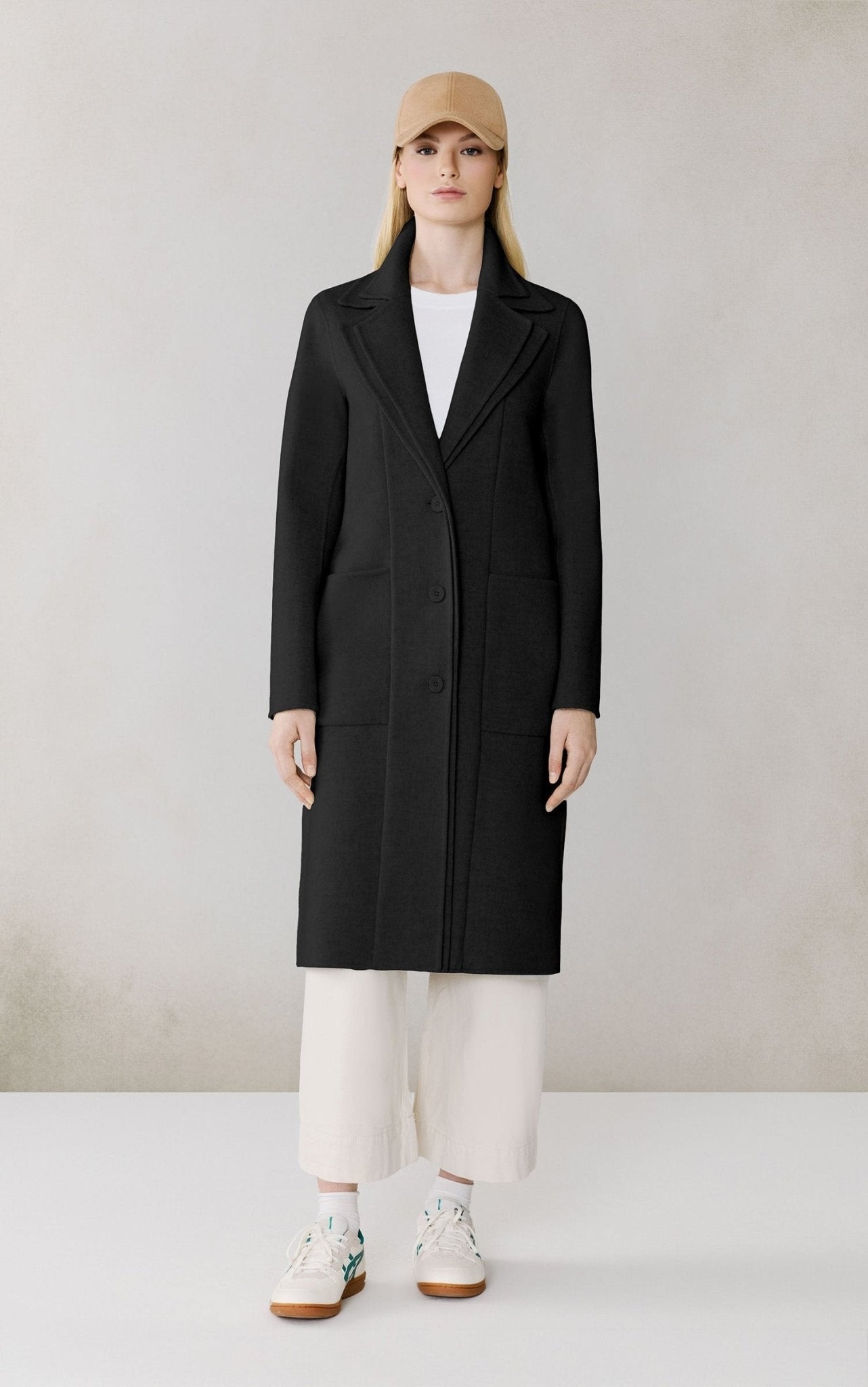 SOIA&KYO BENICIA - U - Double Face Wool Top Coat - Boutique Bubbles