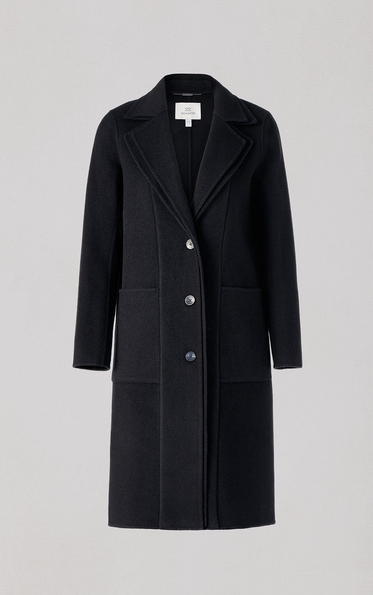 SOIA&KYO BENICIA - U - Double Face Wool Top Coat - Boutique Bubbles