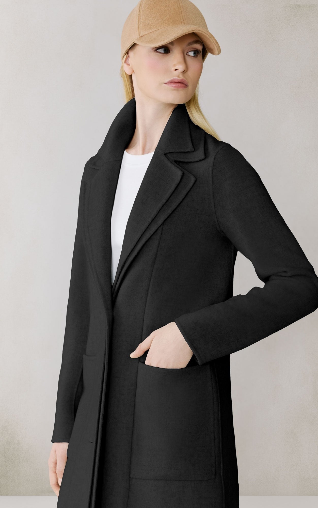 SOIA&KYO BENICIA - U - Double Face Wool Top Coat - Boutique Bubbles
