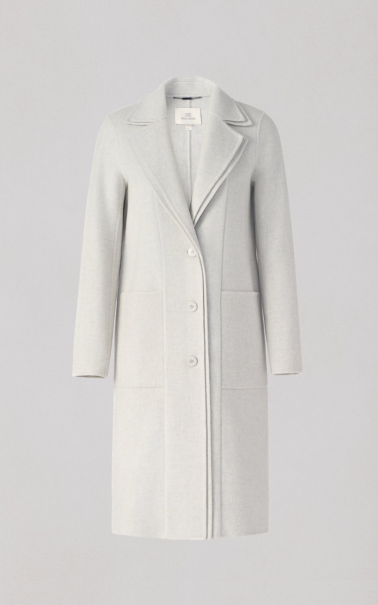 SOIA&KYO BENICIA - U - Double Face Wool Top Coat - Boutique Bubbles
