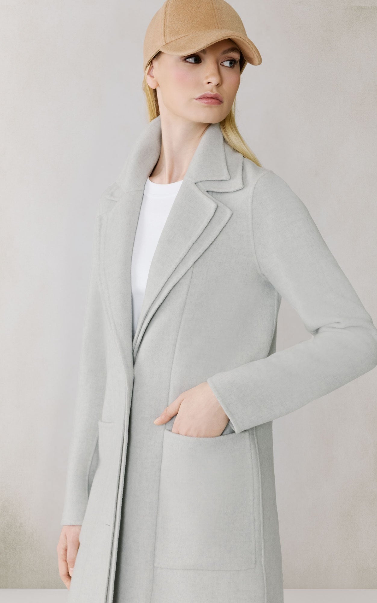 SOIA&KYO BENICIA - U - Double Face Wool Top Coat - Boutique Bubbles
