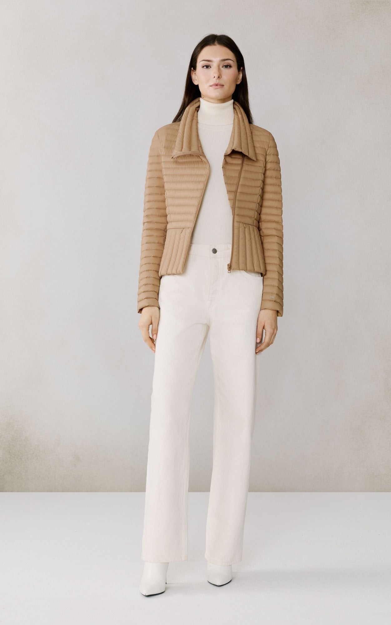 SOIA&KYO BRANDY - Sustainable Slim - Fit Ultra - Lightweight Down Jacket - Boutique Bubbles