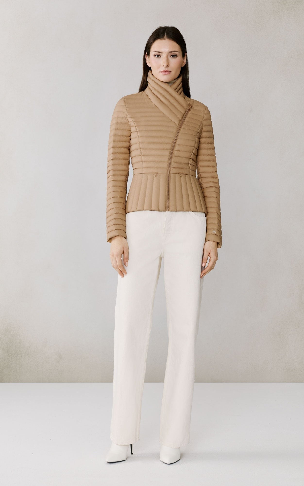 SOIA&KYO BRANDY - Sustainable Slim - Fit Ultra - Lightweight Down Jacket - Boutique Bubbles