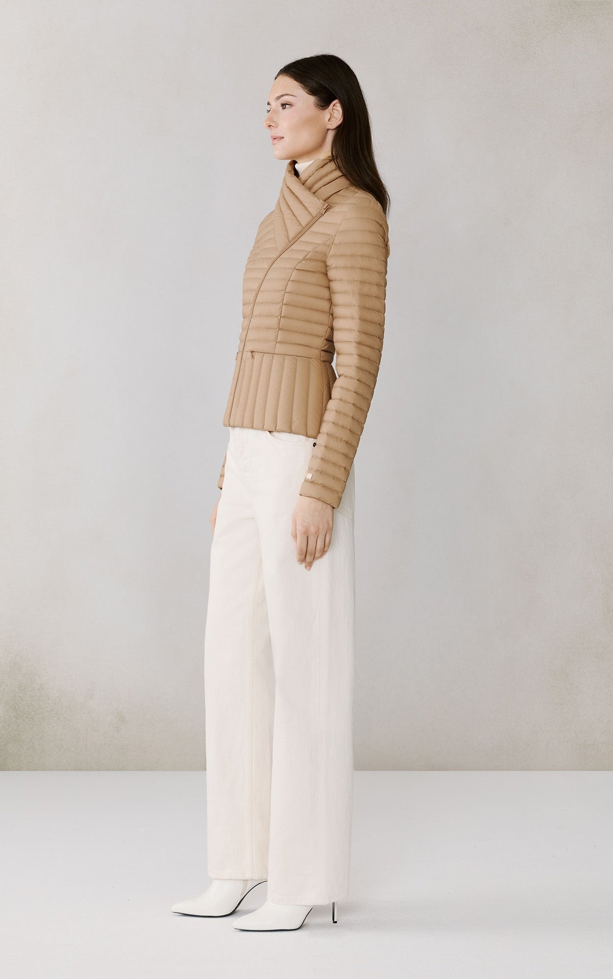 SOIA&KYO BRANDY - Sustainable Slim - Fit Ultra - Lightweight Down Jacket - Boutique Bubbles