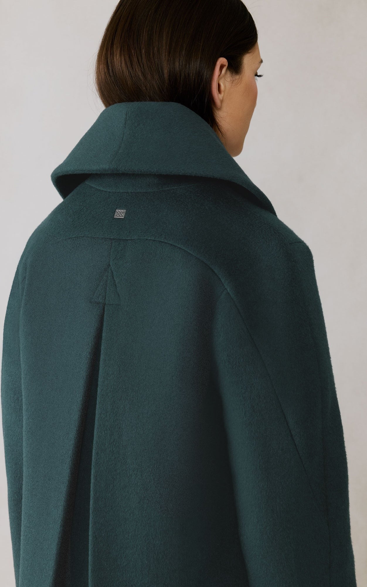 SOIA&KYO ELSA - Wool Shawl Collar Coat - Boutique Bubbles