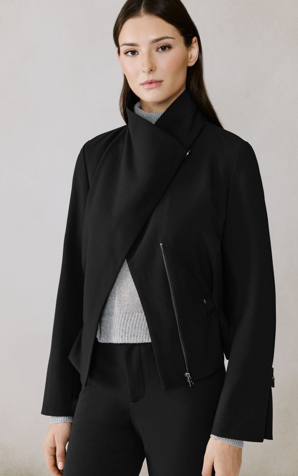 SOIA&KYO EMORY - Draped Jacket - Boutique Bubbles