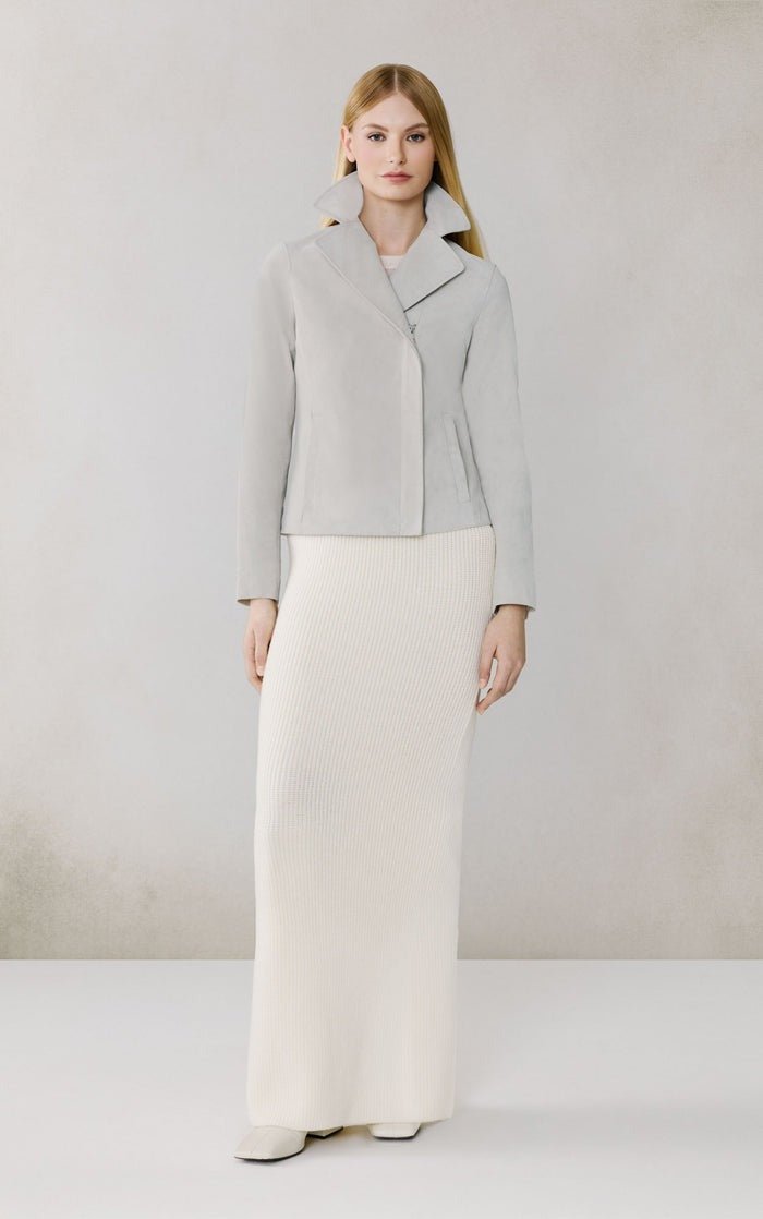 SOIA&KYO FELICITY - Cropped Suede Jacket - Boutique Bubbles