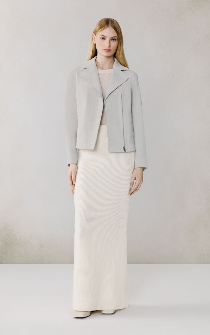 SOIA&KYO FELICITY - Cropped Suede Jacket - Boutique Bubbles