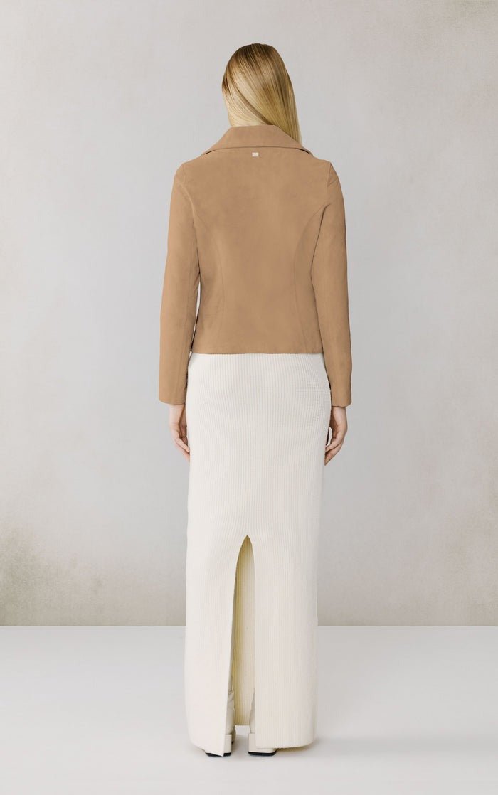 SOIA&KYO FELICITY - Cropped Suede Jacket - Boutique Bubbles