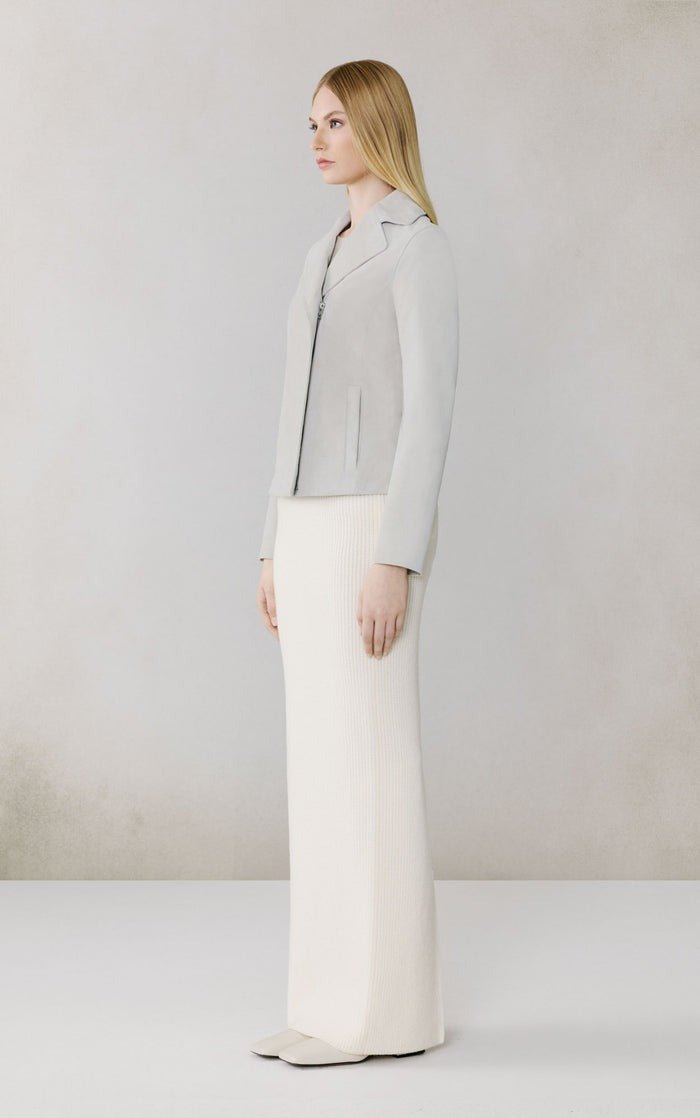 SOIA&KYO FELICITY - Cropped Suede Jacket - Boutique Bubbles