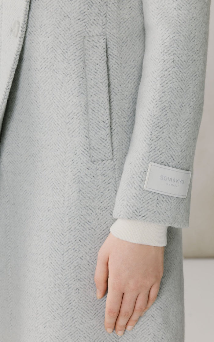 SOIA&KYO IRENA - Wool Maxi Coat - Boutique Bubbles