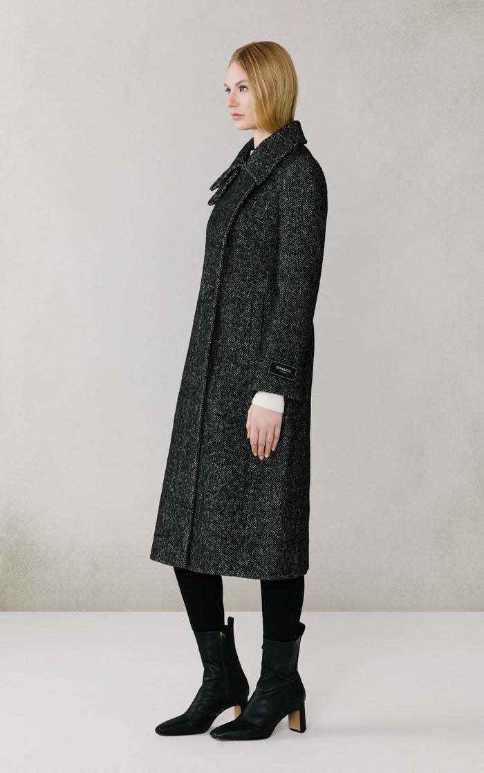SOIA&KYO IRENA - Wool Maxi Coat - Boutique Bubbles