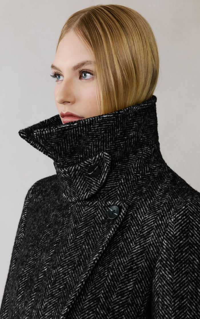 SOIA&KYO IRENA - Wool Maxi Coat - Boutique Bubbles