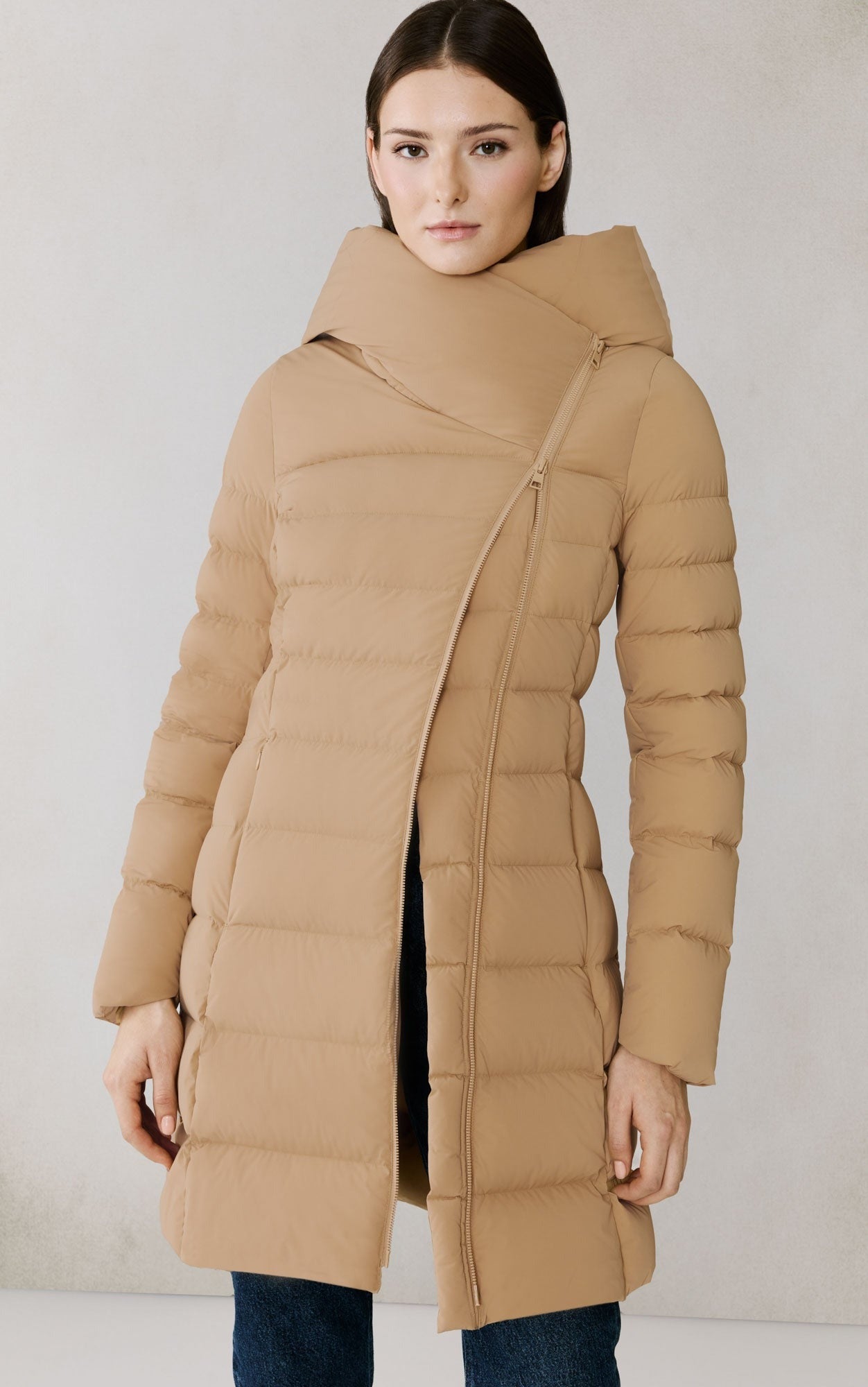 SOIA&KYO JUDY - M - Stretch Down Coat - Boutique Bubbles