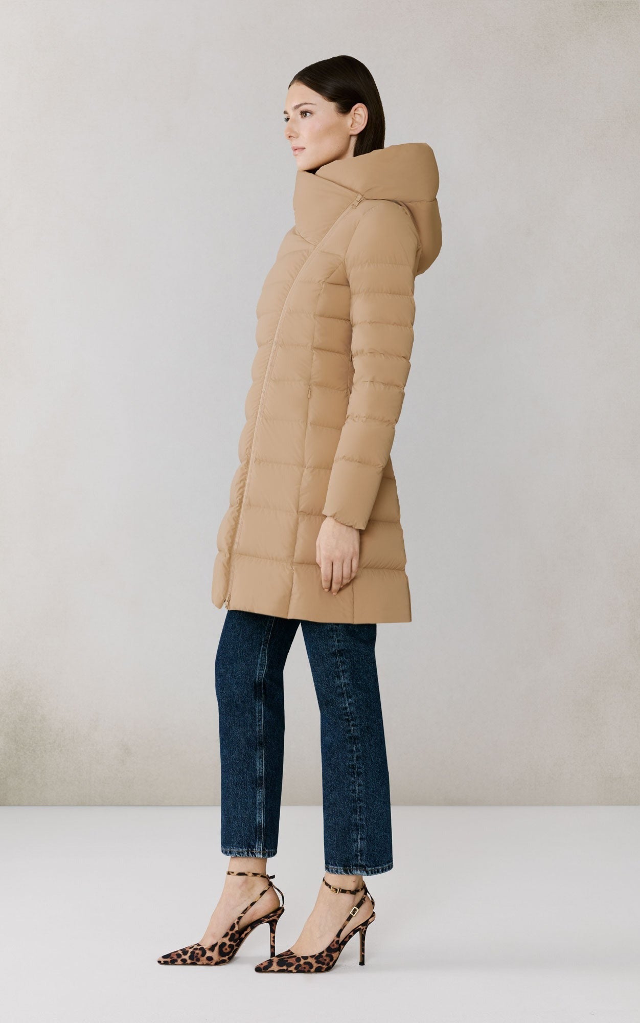 SOIA&KYO JUDY - M - Stretch Down Coat - Boutique Bubbles