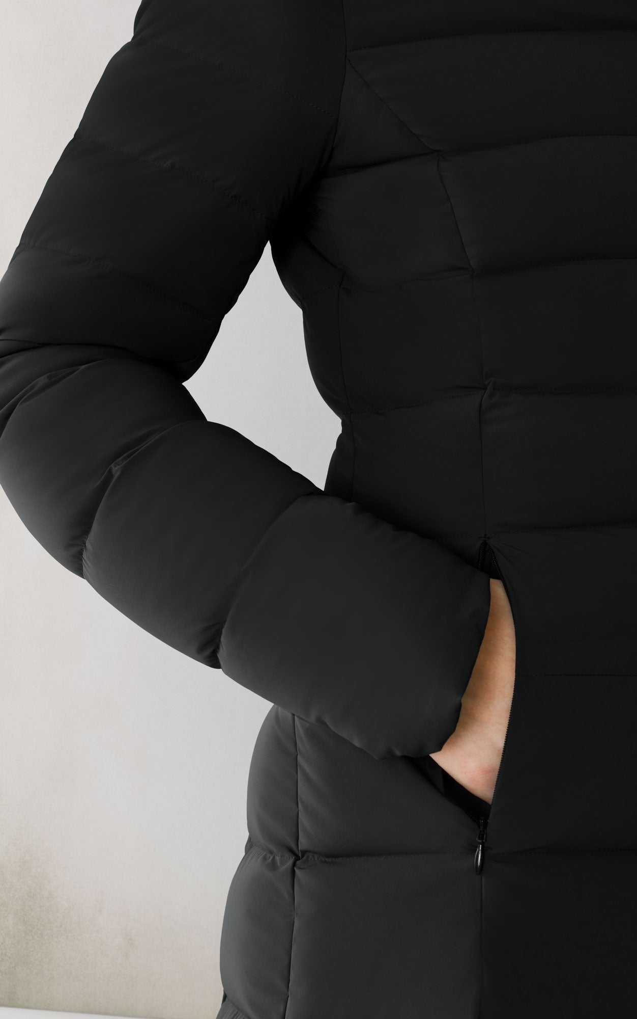 SOIA&KYO JUDY - M - Stretch Down Coat - Boutique Bubbles