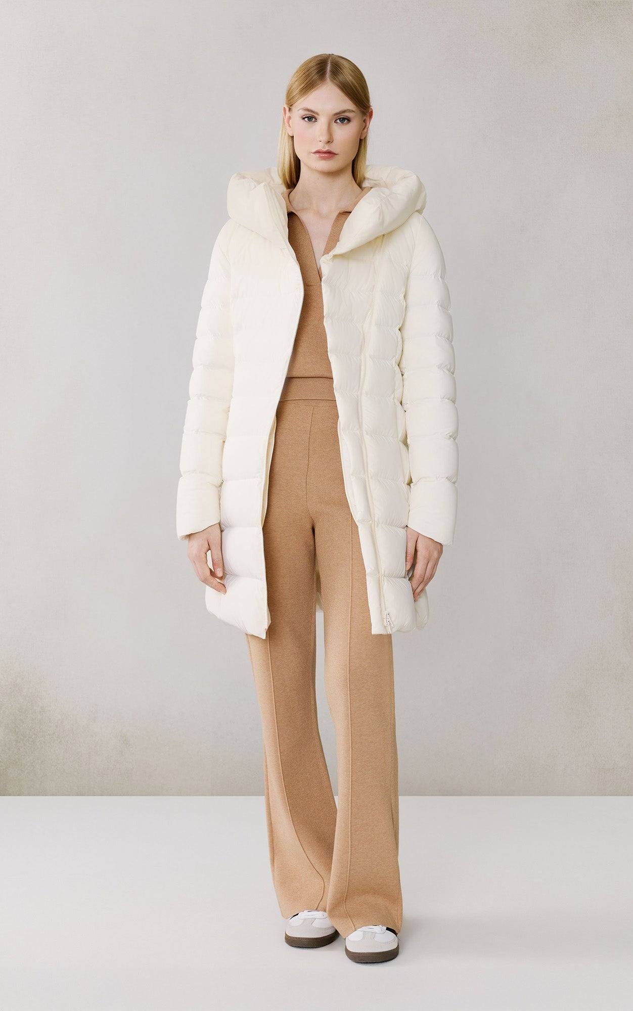 SOIA&KYO JUDY - M - Stretch Down Coat - Boutique Bubbles