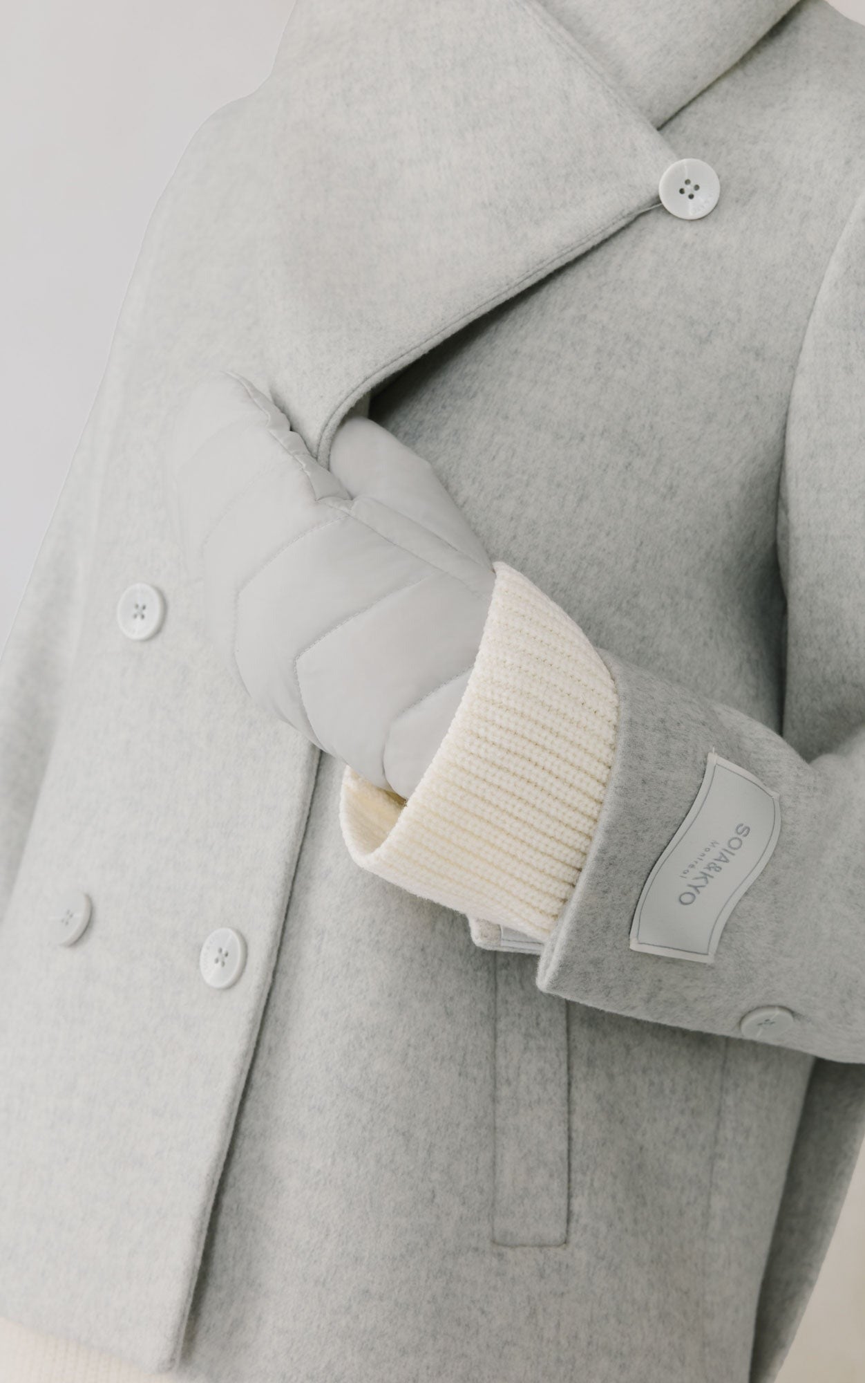 SOIA&KYO JULIA - Sustainable Quilted Puffer Mittens - Boutique Bubbles