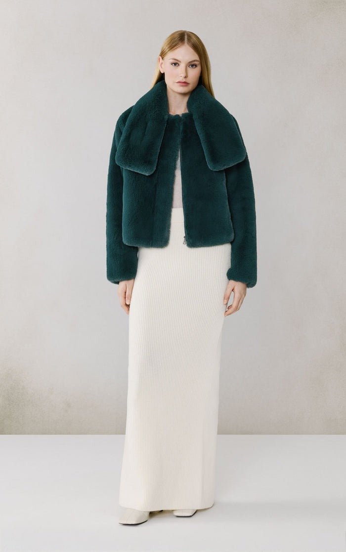 SOIA&KYO KENDELL - Boxy Jacket With Scarf - Boutique Bubbles