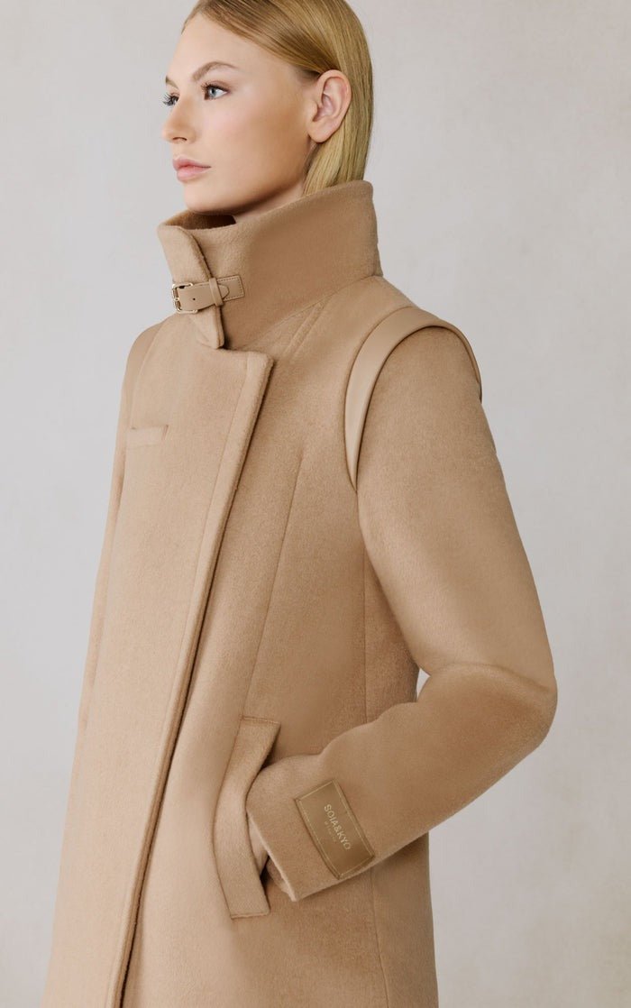 SOIA&KYO KIANA - Wool Moto Coat - Boutique Bubbles