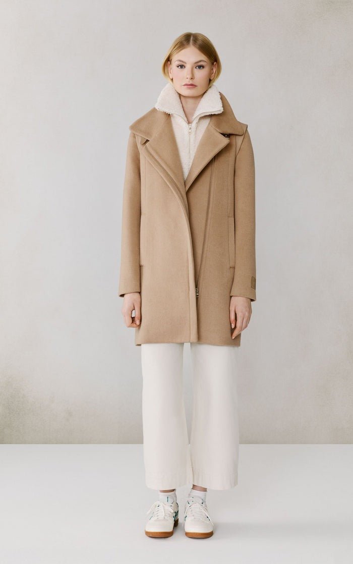SOIA&KYO KIANA - Wool Moto Coat - Boutique Bubbles