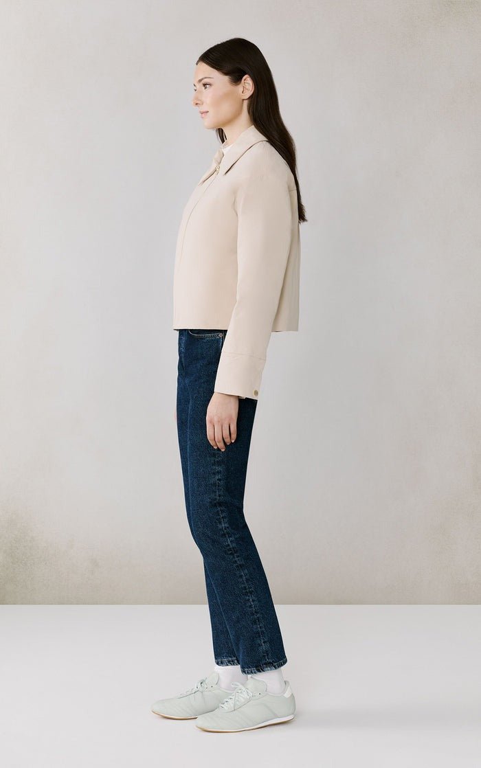 SOIA&KYO LALEH - Duvet Down Cropped Jacket - Boutique Bubbles