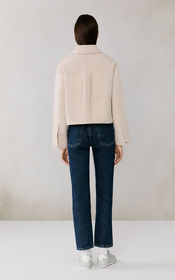 SOIA&KYO LALEH - Duvet Down Cropped Jacket - Boutique Bubbles