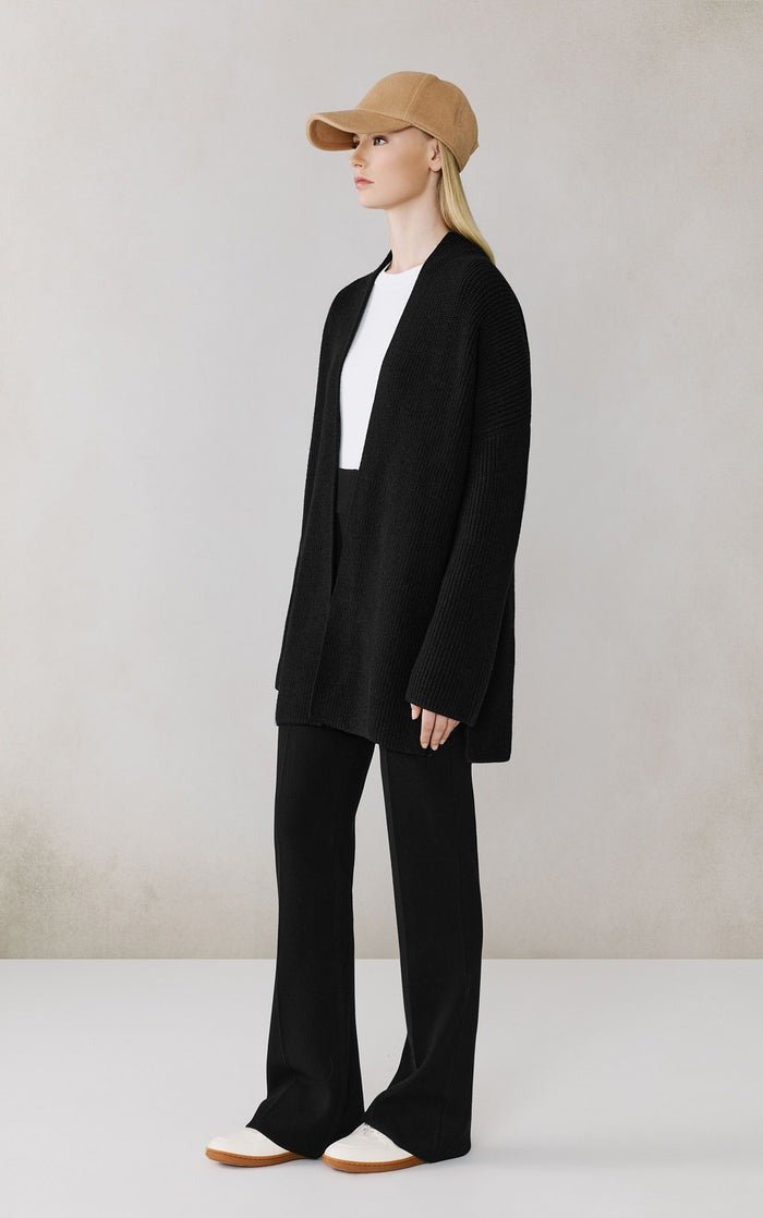 SOIA&KYO LIZZIE - Wool Blend Relaxed Cardigan - Boutique Bubbles