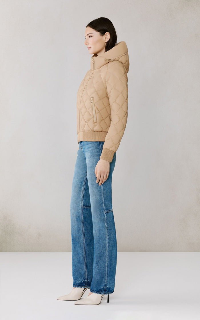 SOIA&KYO SENNA - U - Down Bomber Jacket - Boutique Bubbles