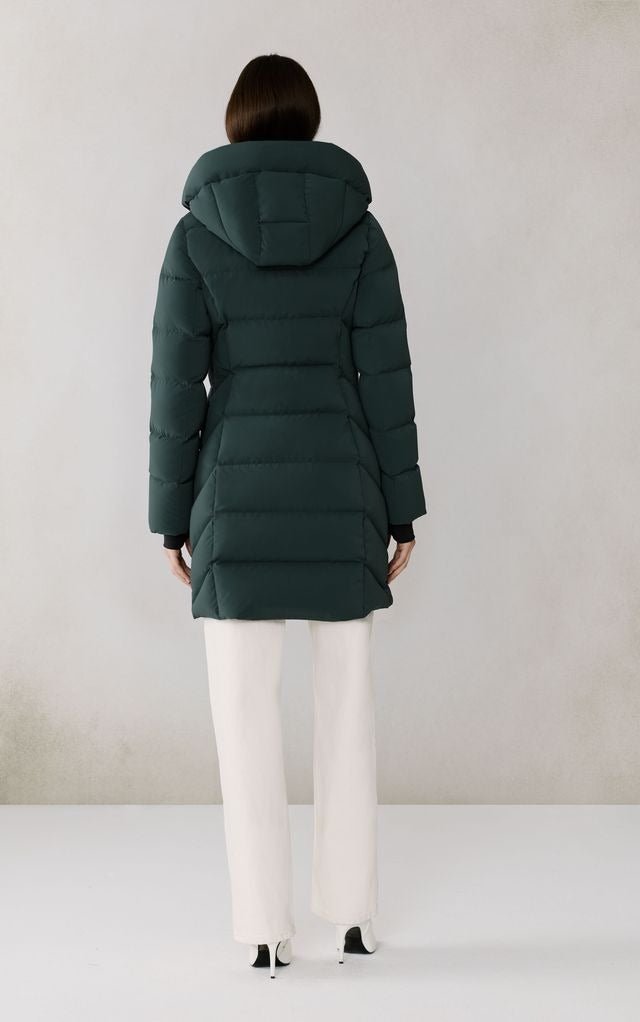 SOIA&KYO SONNY - N - Slim - Fit Novo Down Coat With Bib & Hood - Boutique Bubbles