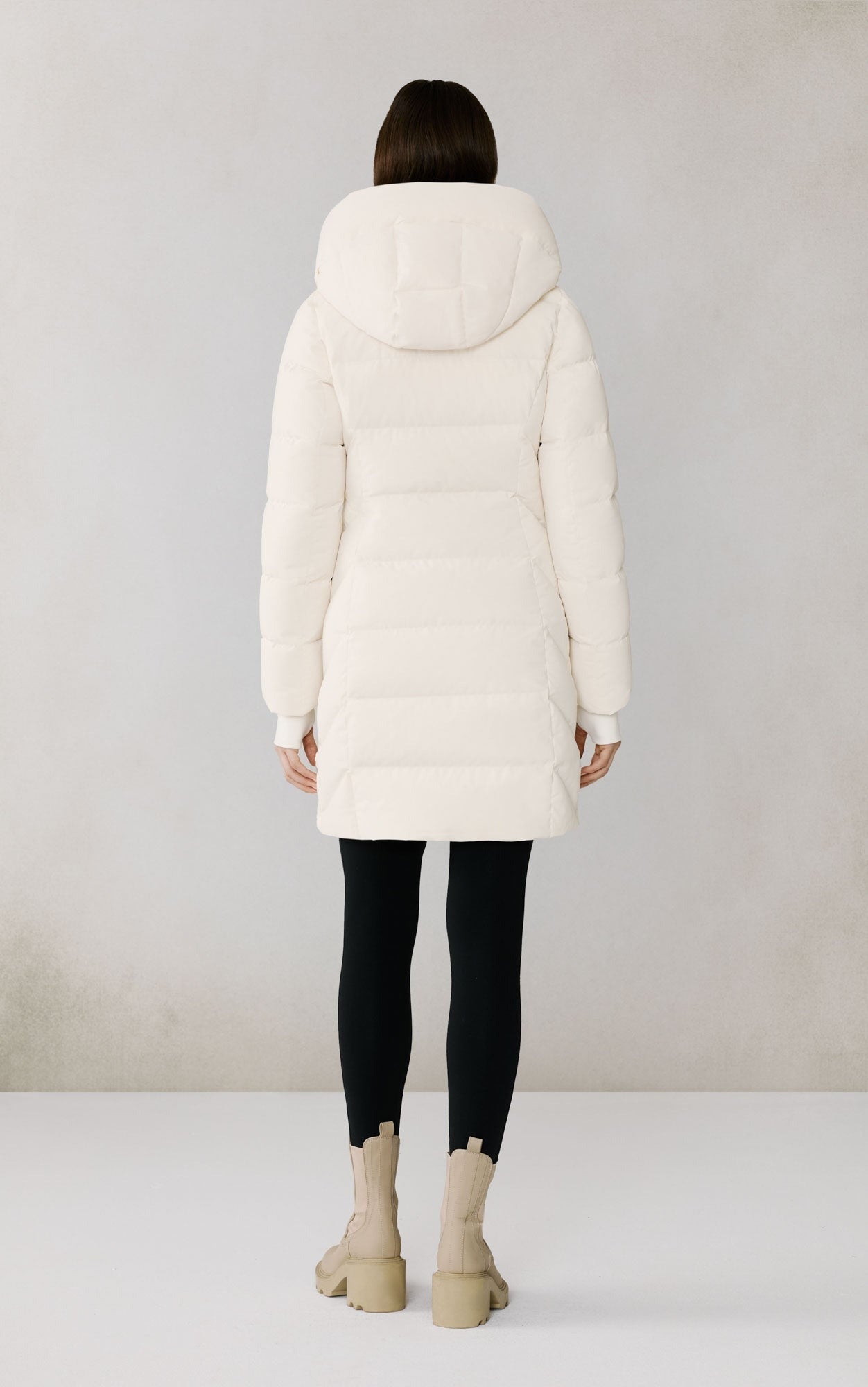 SOIA&KYO SONNY - N - Slim - Fit Novo Down Coat With Bib & Hood - Boutique Bubbles