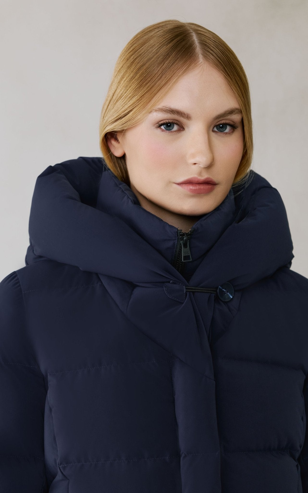 SOIA&KYO SONNY - N - Slim - Fit Novo Down Coat With Bib & Hood - Boutique Bubbles