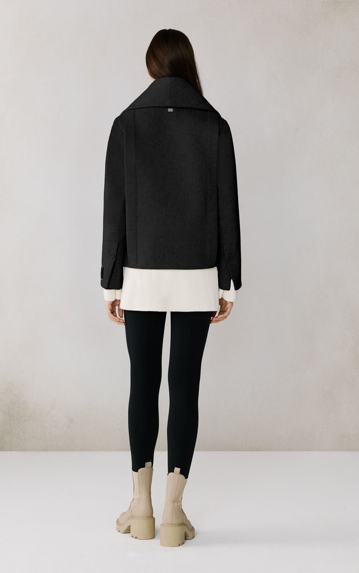 SOIA&KYO TALA - Double Breasted Wool Coat - Boutique Bubbles