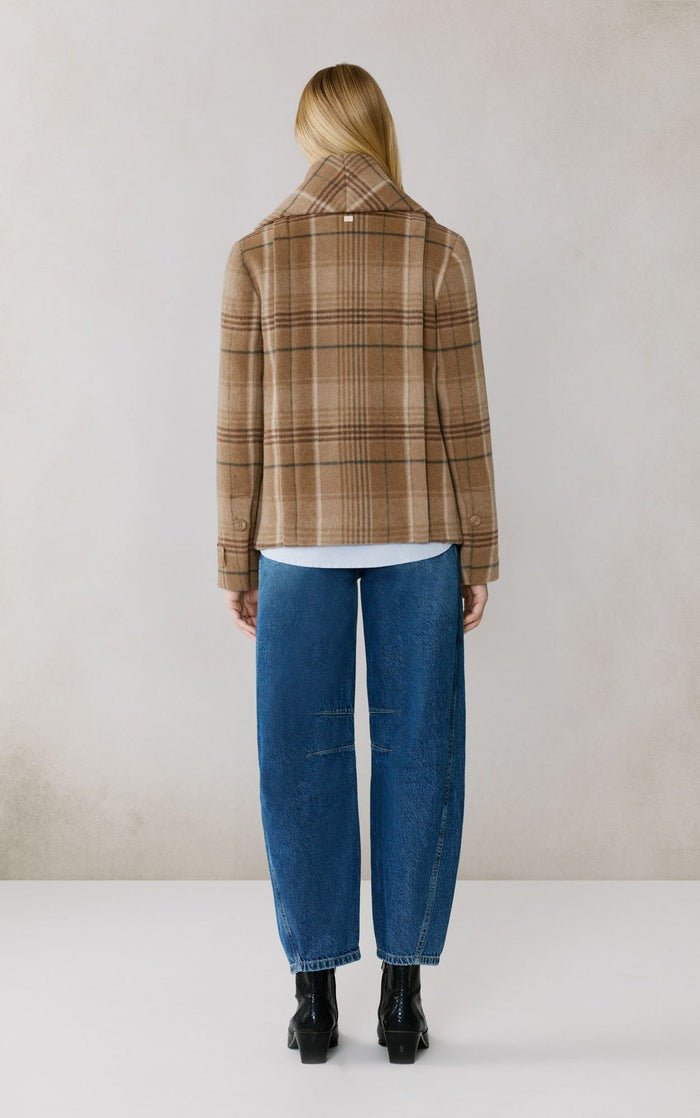 SOIA&KYO TALA - P - Double Breasted Wool Coat - Boutique Bubbles